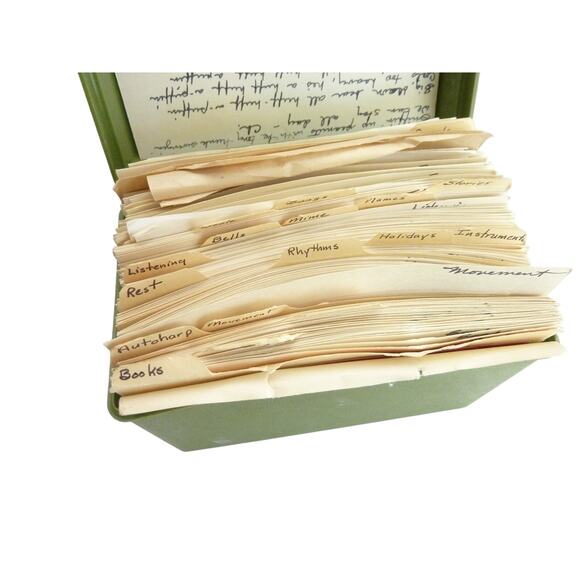 Vintage Music Movement File Teaching Aids Old Ideas Inspiration - Picture 2 of 6